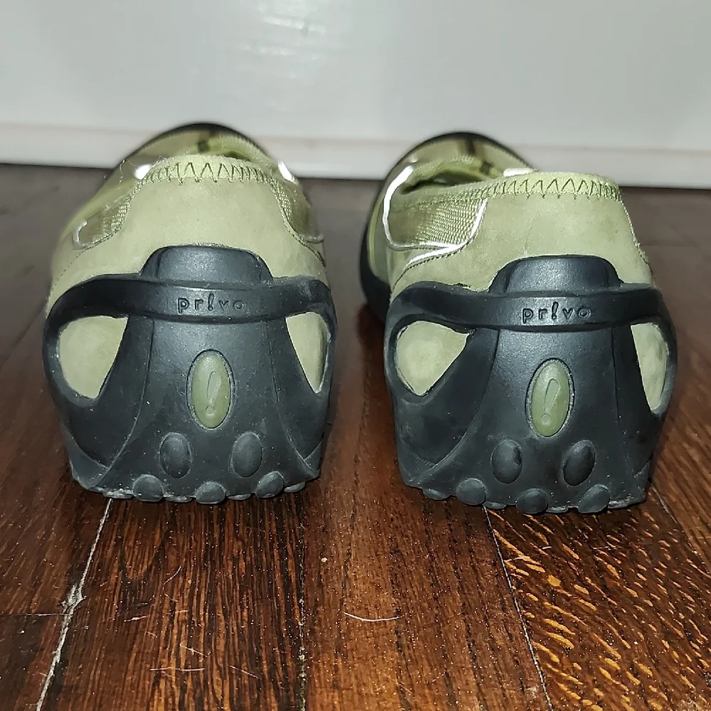 Privo By Clarks Mesa Womens Olive Green Casual Slip On Active Flats Comfort 10 - Picture 6 of 8